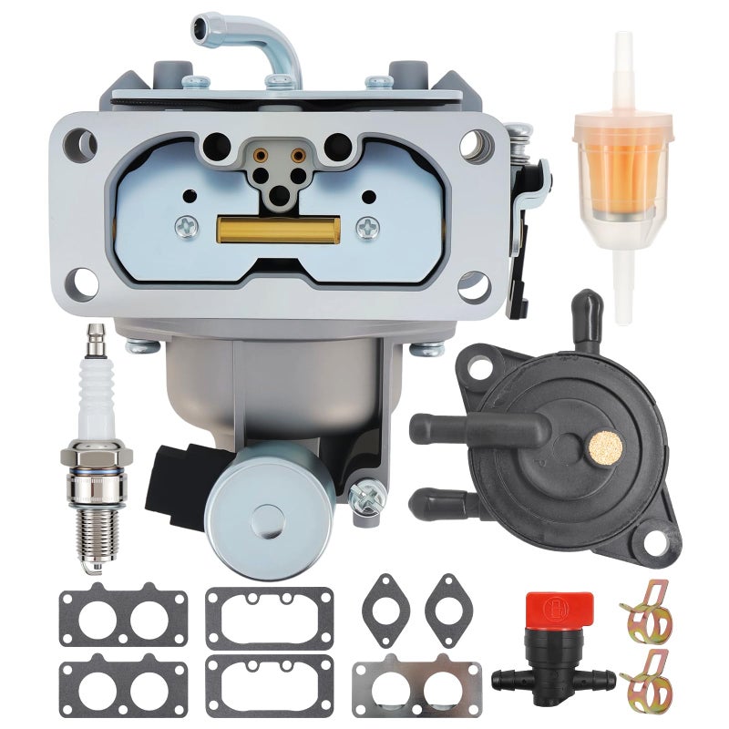 Carbman 15004-0760 Carburetor Compatible with Kawasaki FH680V FH721V FH751V FH601 FH641V FH661V FX801V FX850V 19HP 20HP 21HP 22HP 23HP 24HP 25HP 15004-1008 15004-0757 15003-7094 15004-1005 - Image 1